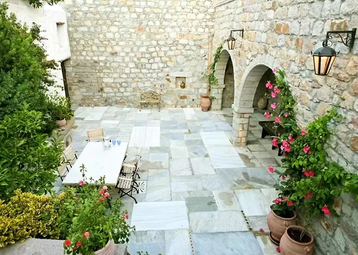 Family House With Sea View In Patmos + Terrace